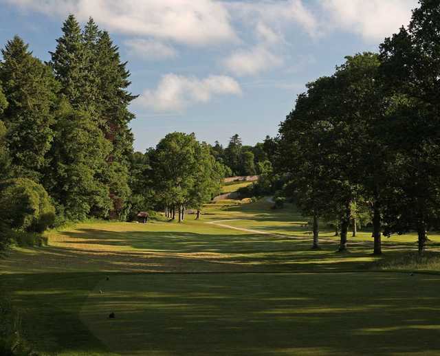 The 5th hole at Bovey Castle
