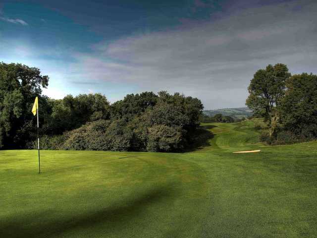 The stunning 10th hole at Bovey Castle