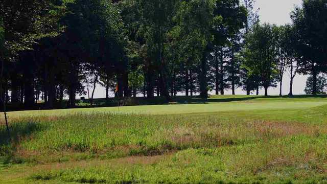 The 1st hole at Kirriemuir