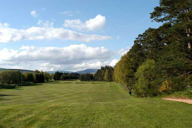 Fairway to the 15th hole at Edzell Golf Club