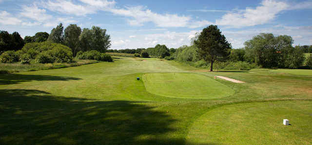 A view from a tee at Blackwell Grange Golf Club.