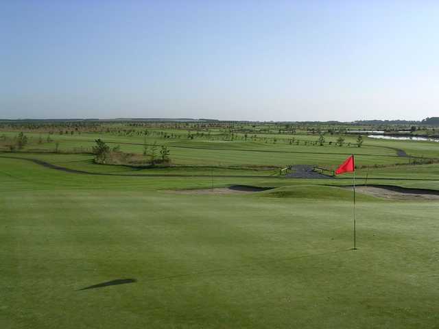 The 13th green at Longhirst Hall