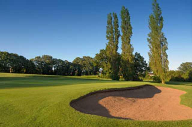 Sand bunkers at Fichley GC