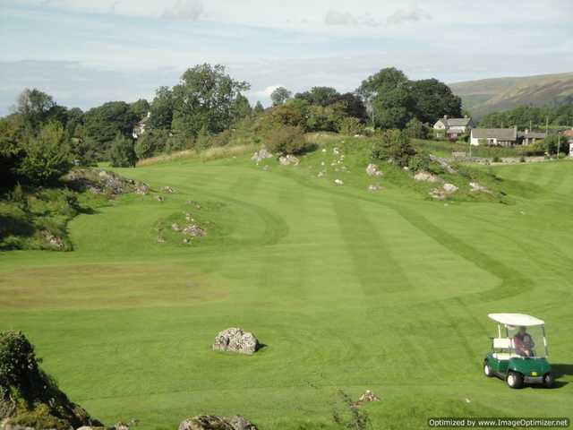 View of the 3rd hole at Casterton Golf Club