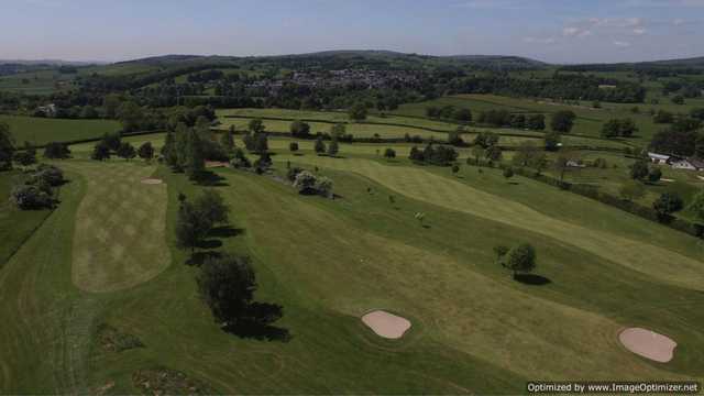 Aerial view from Casterton Golf Club