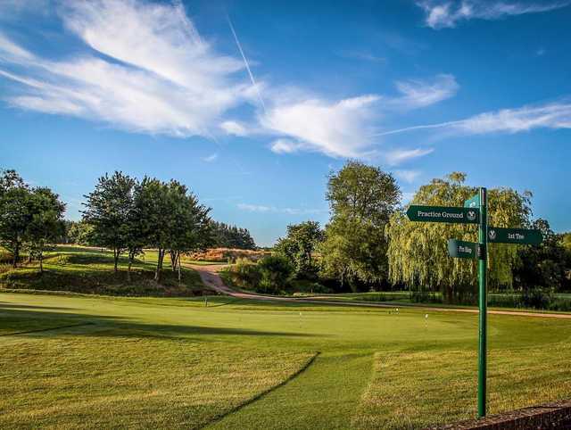 A fairway at Feldon Valley golf course