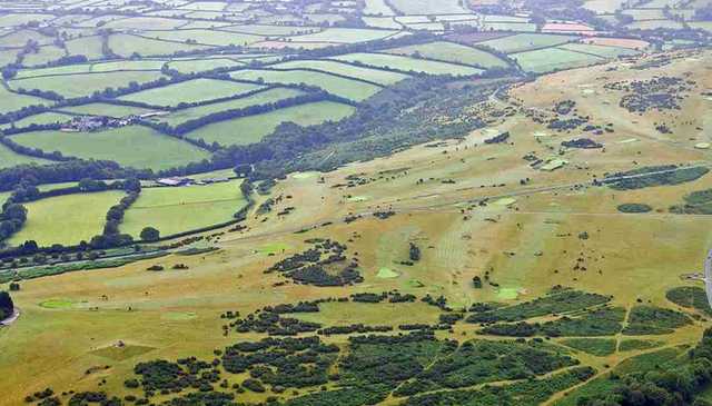 An aerial view of the Tavistock Golf Course