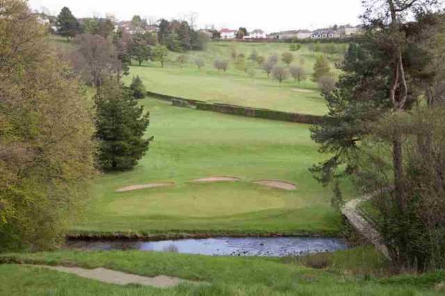 View of the 12th hole at Dalmuir Municipal Golf Course