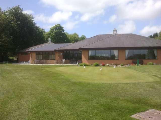 The clubhouse at Ashton-in-Makerfield Golf Club