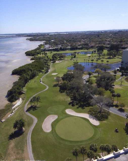 Aerial view from Cove Cay Golf Club