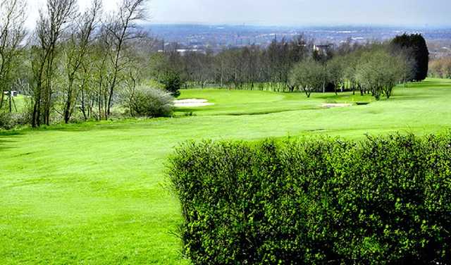 The 16th hole at Dukinfield Golf Club