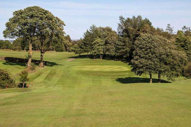 Approach to a hole on the Skipton golf course
