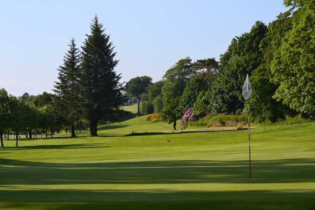 The beautiful parkland course at Largs golf course