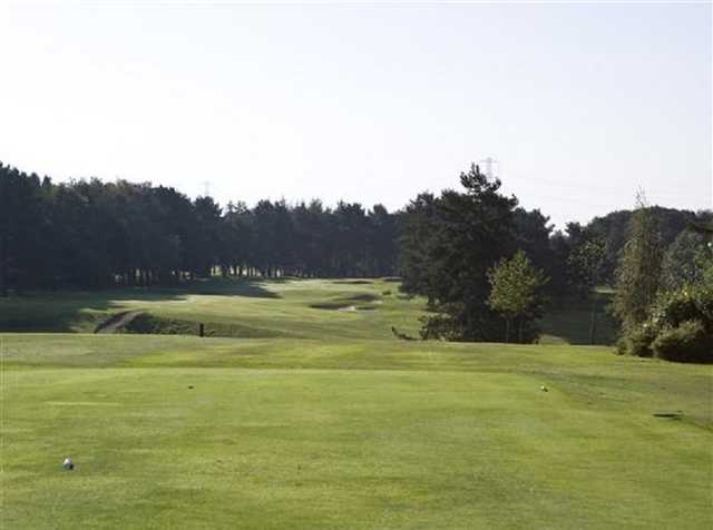 The 17th fairways at Stockport