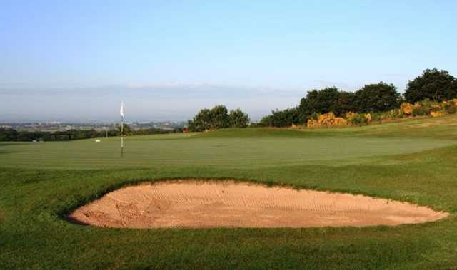 A bunker from Bolton Old Links golf course