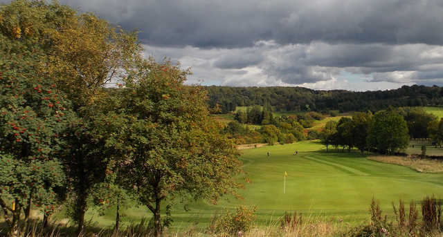 The 12th hole on Matlock golf course