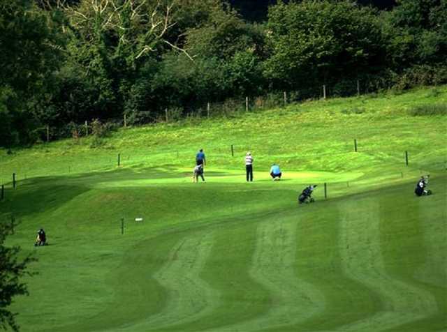 The putting greens of the Beverley and East Rising Golf Course