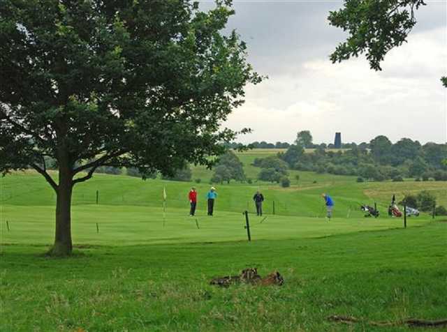 Playing golf on the Beverley and East Riding Golf Course