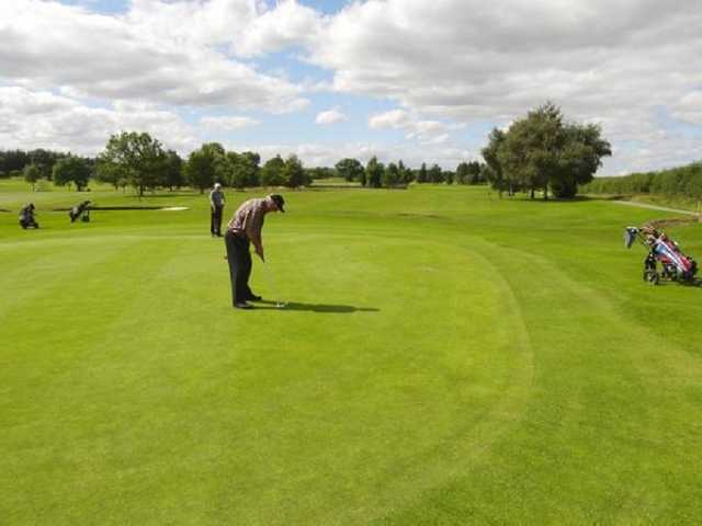The 15th hole on Bernard Castle Golf Course