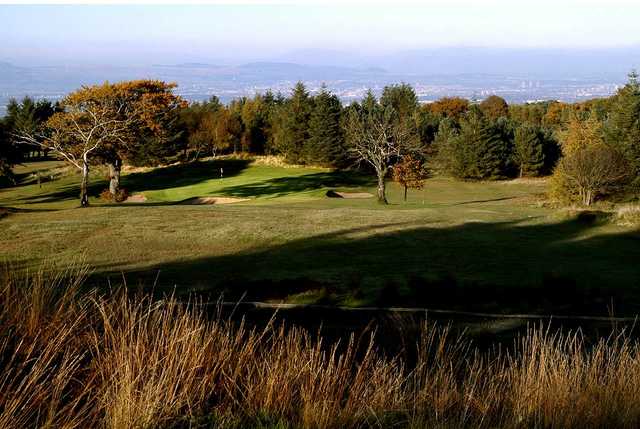 A landscape view of the Paisley golf course and surrounding area
