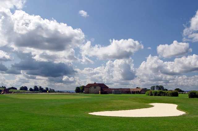 A landscape view of the Wincanton Golf Course