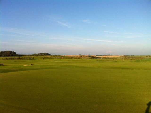 View of the 17th green at Staining Lodge Golf Club