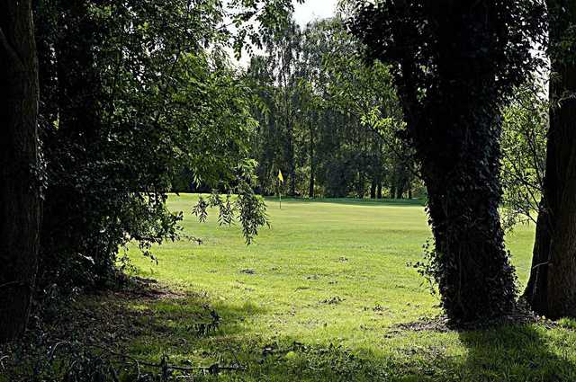 A tree view image of the Springhead Park Golf Course