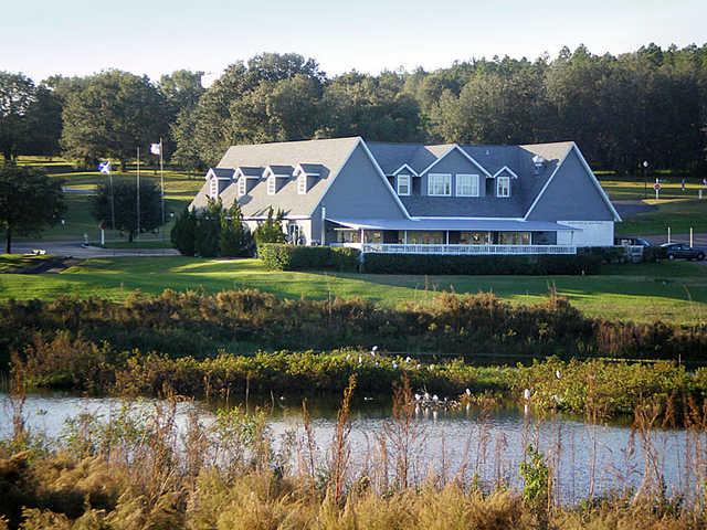 A view of the clubhouse at Scotland Yards Golf Club