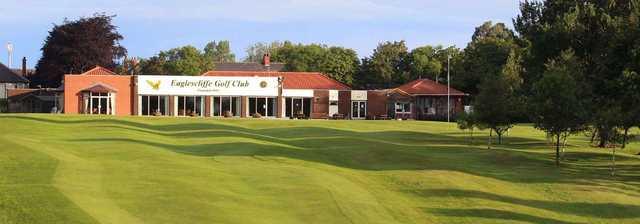 The clubhouse at Eaglescliffe Golf Club