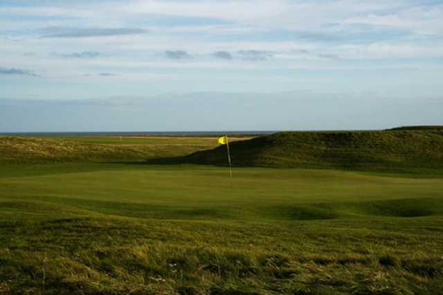 A tempting sea view over the Newbiggin golf course