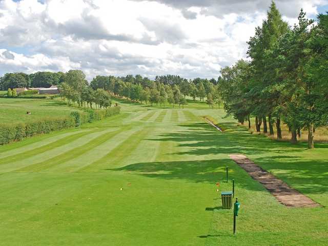 The view from the 6th tee on the Hayston Golf Course