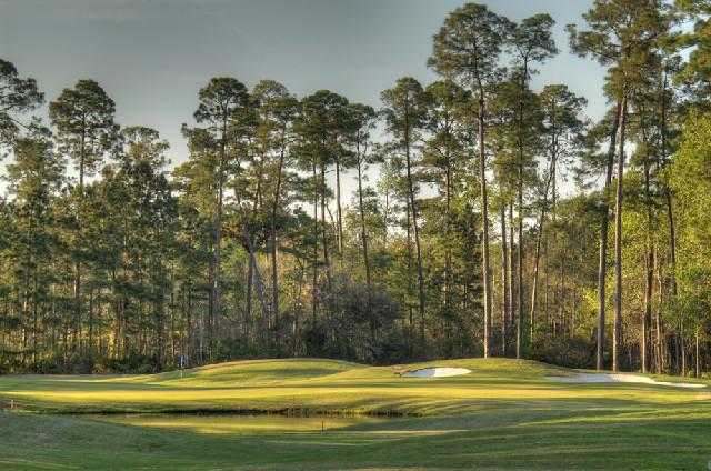 View of the 13th green at Heritage Oaks Golf Club