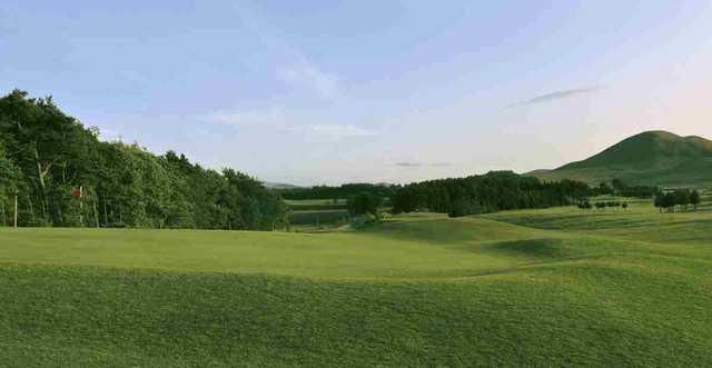 The 18th hole at West Linton Golf Club