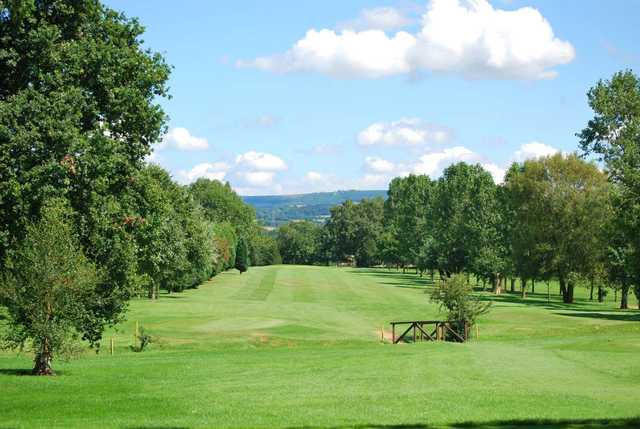 The tough 15th tee shot at Thirsk and Northallerton Golf Course
