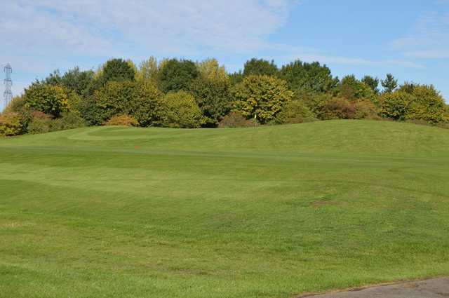 A up-hill shot of the Drayton Park Golf Course