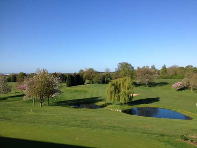 View from the balcony at Welwyn Garden City Golf Club