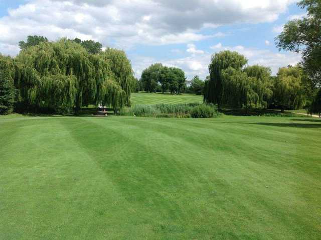 View from the 14th fairway at Abridge Golf & Country Club