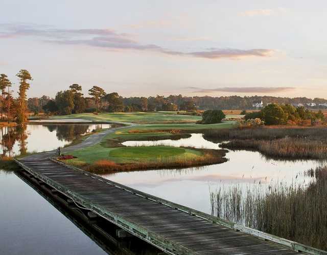 A view from tee #17 at Founders Club At St. James Plantation