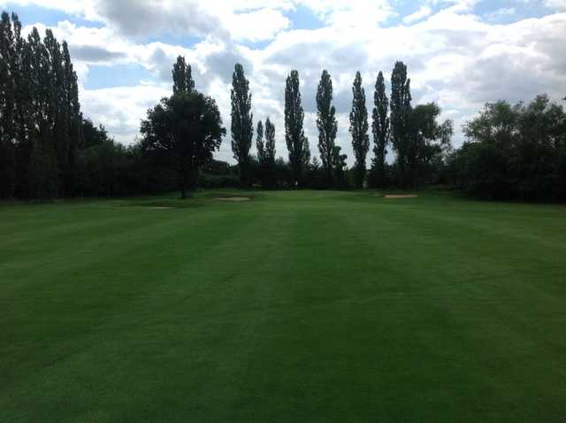 View of the 1st green at Abridge Golf & Country Club