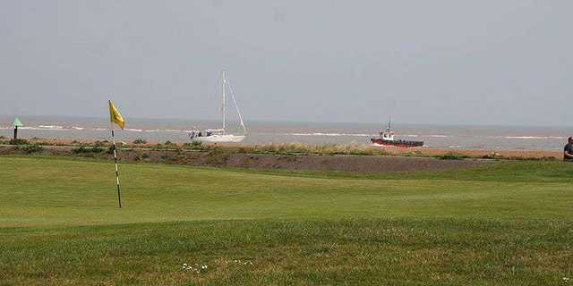 A view from Felixstowe Ferry Golf Club