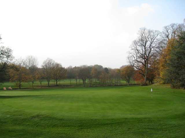 18th green, Chorlton cum Hardy Golf Club