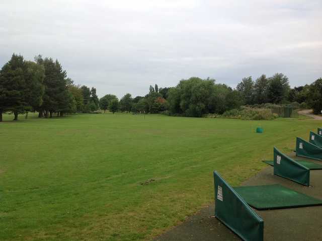 The Lymm Golf practice area