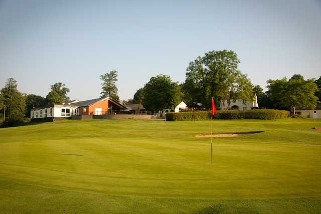Greens beside the clubhouse