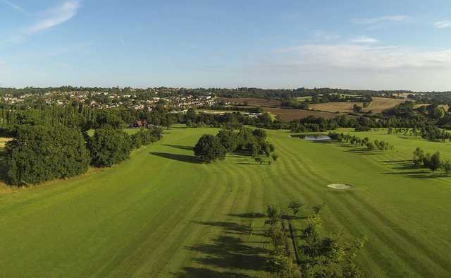 The 18th hole at Epping golf course