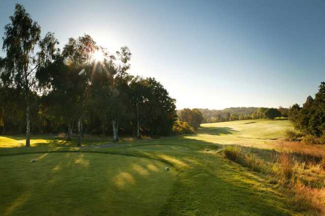 16th green, Hadley Wood Golf Club