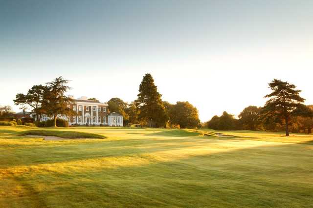 Hadley Wood Golf Course 18th green