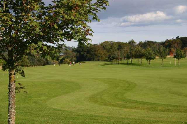 A fairway shot at the Peterculter Golf Club