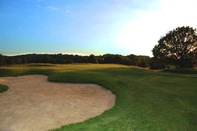 Sand to avoid on the Princes Course at Richmond Park