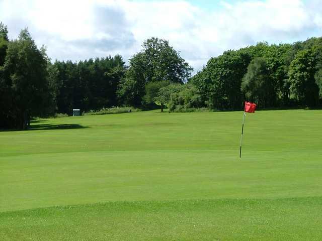 A view of hole #17 at Glenrothes Golf Club.