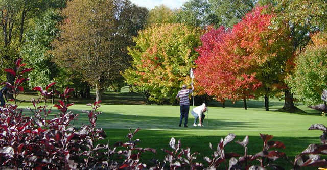 A view of the 3rd green at Park from Bonaire Golf and Country Club